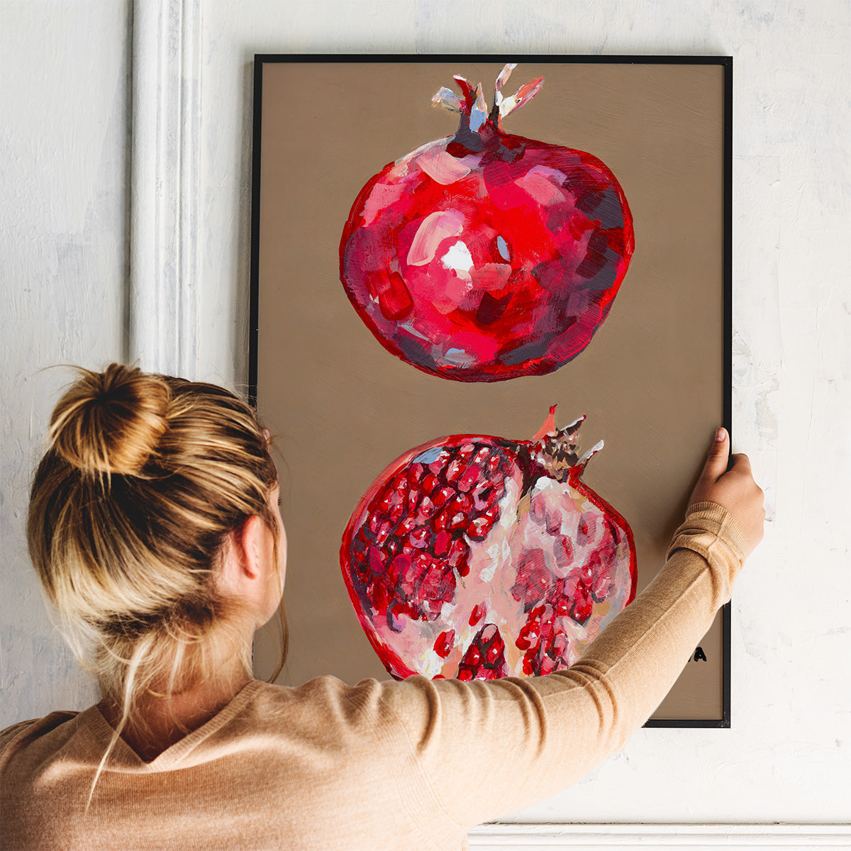 The Grenade Wall print