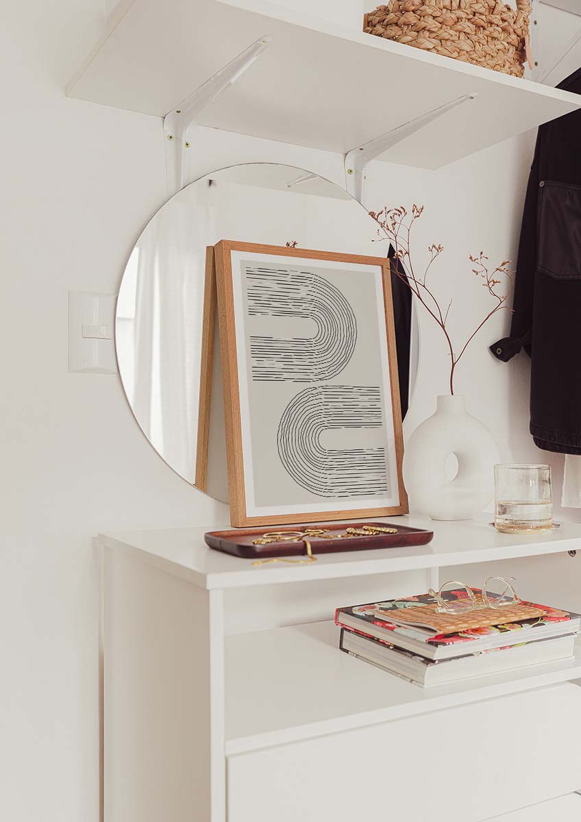 Minimalist Line 2 Wall print