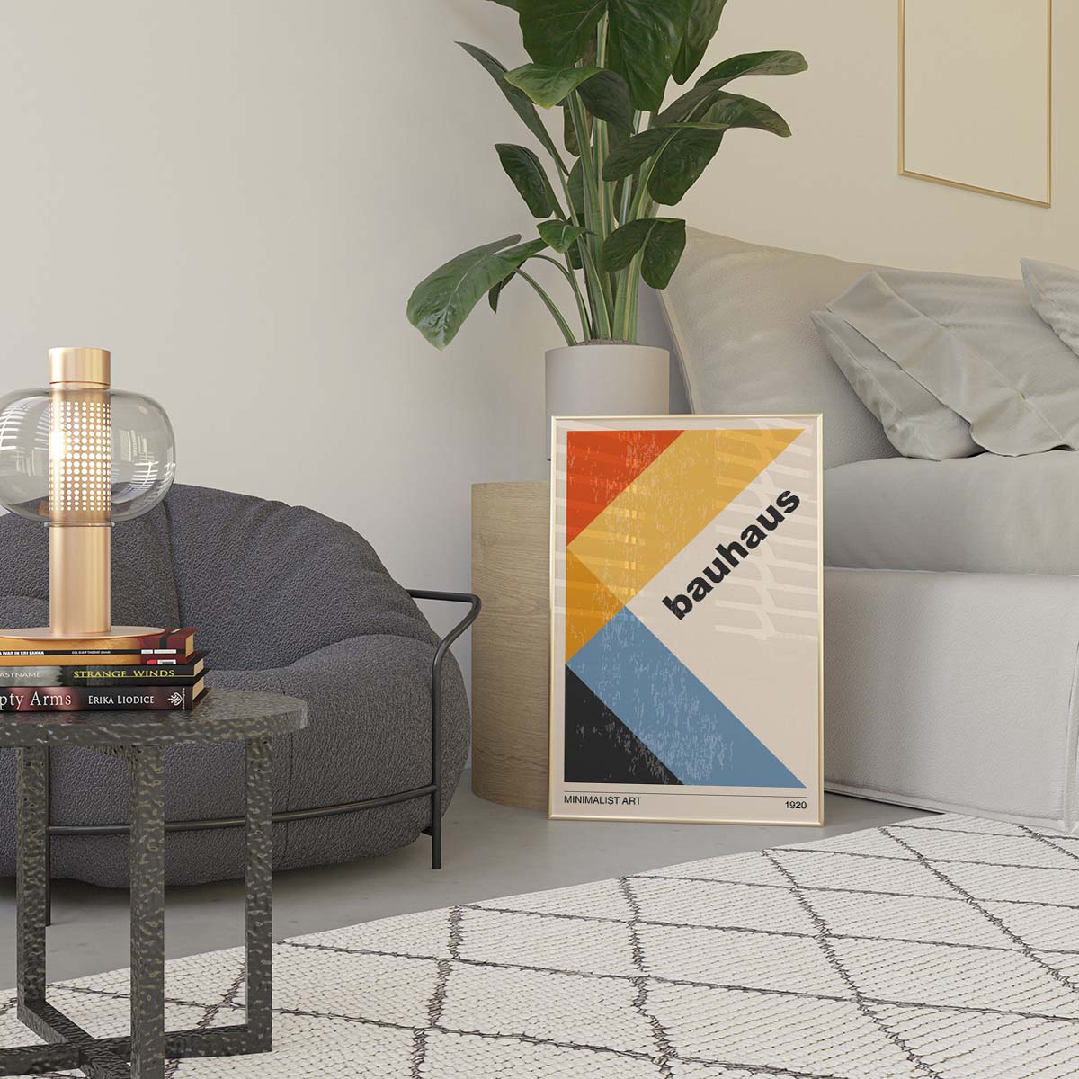 Bauhaus Geometric Wall print