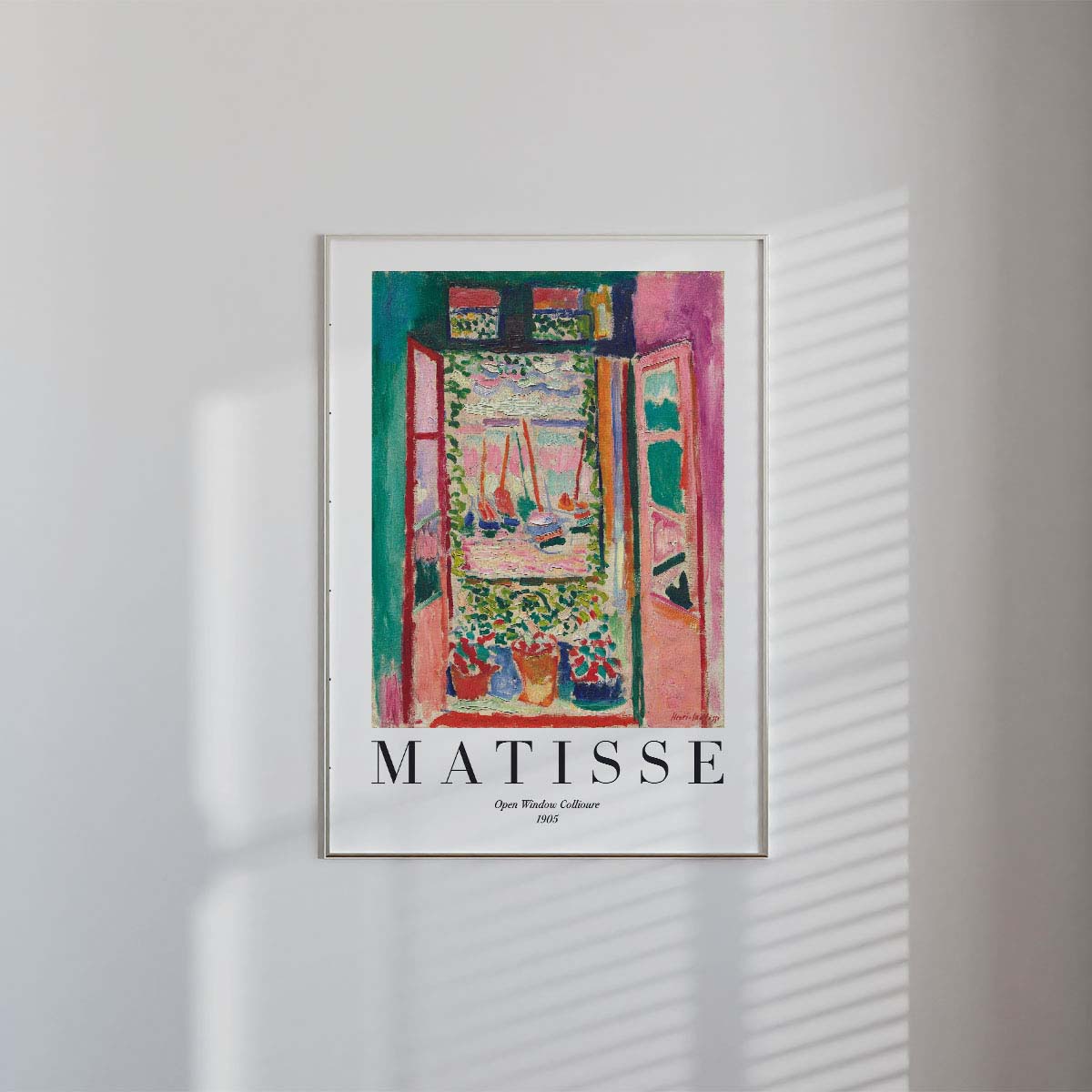 Matisse The Open Window Wall print
