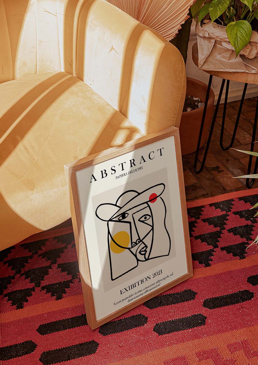 Abstract Boho Wall print