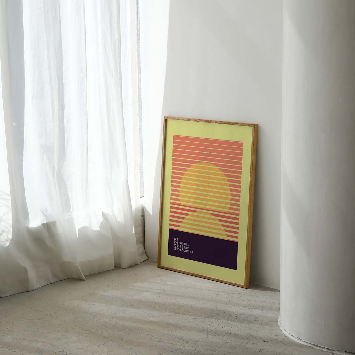 Heat of Summer Wall print