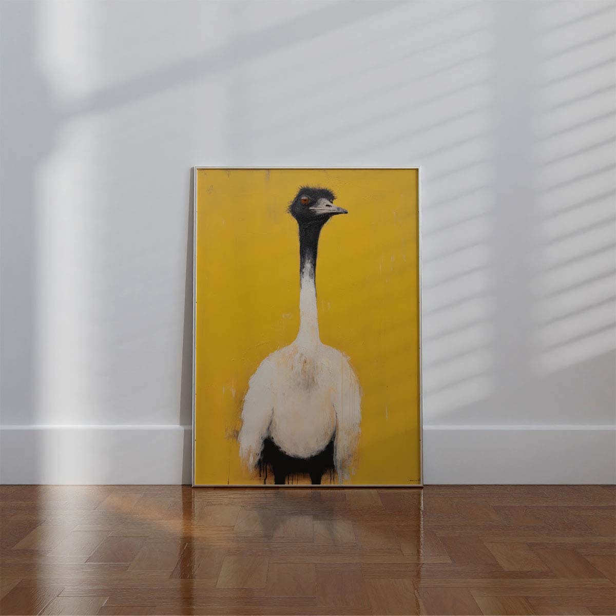 Ostrich Wall print
