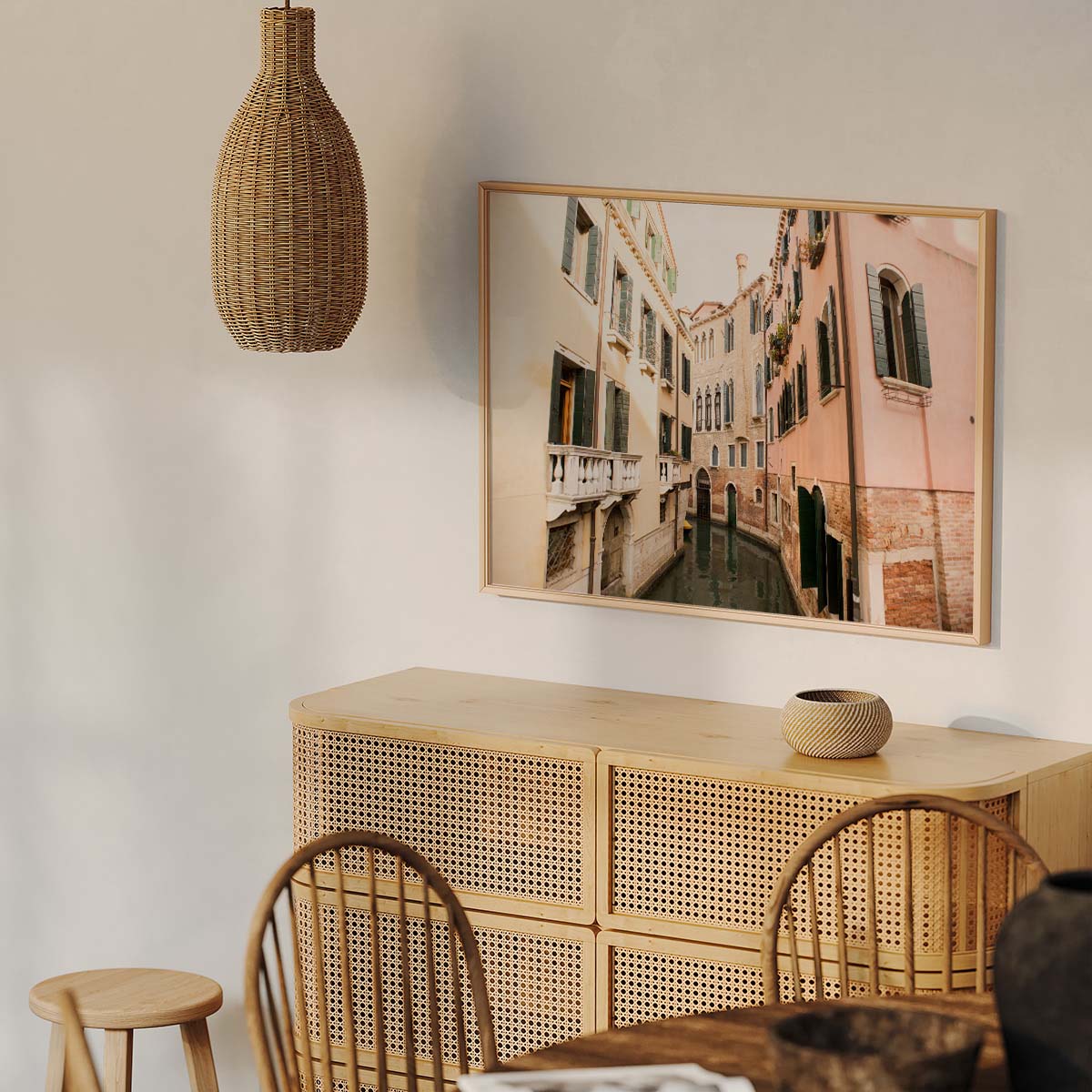 Old Town in Venice Wall print