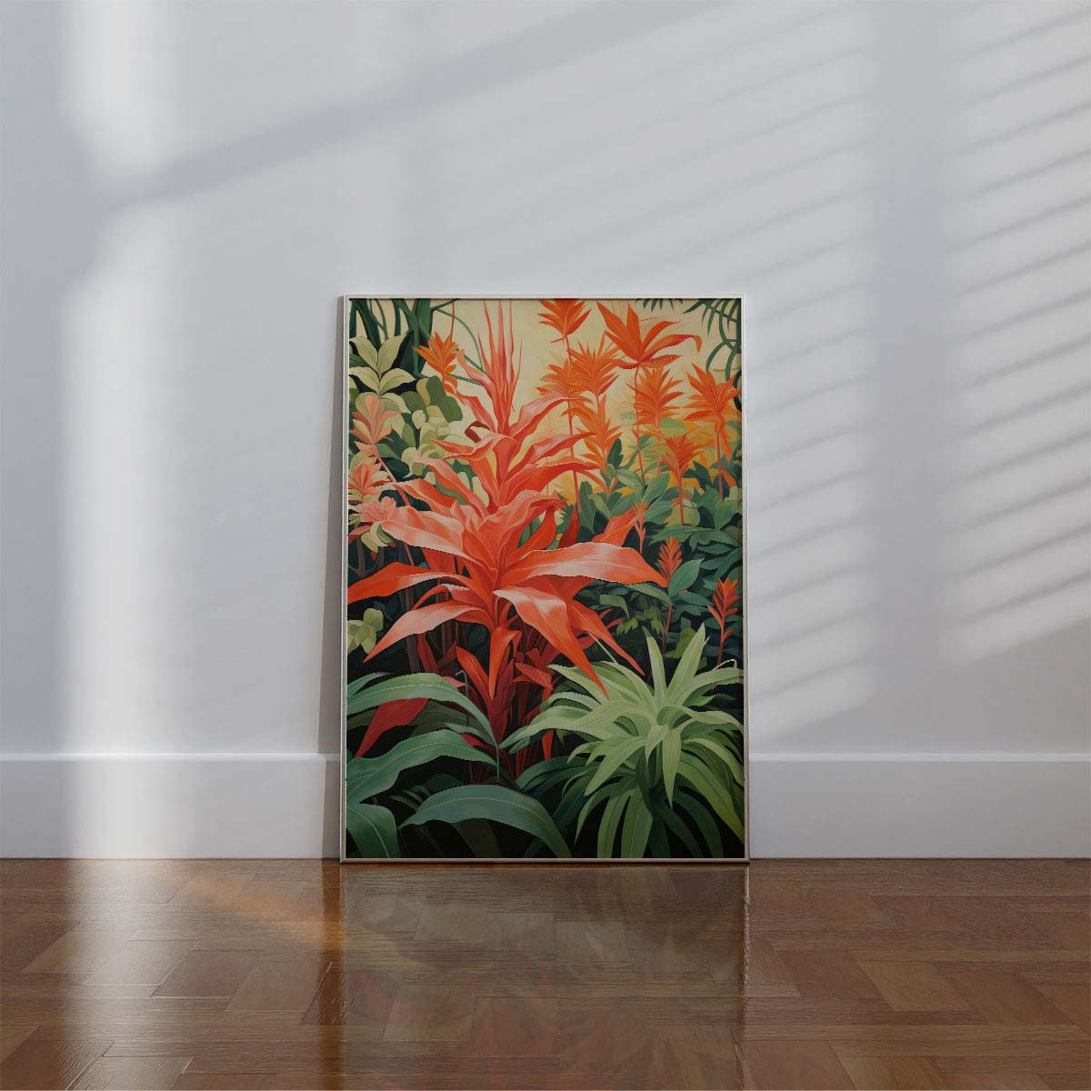 Tropical Flower Wall print