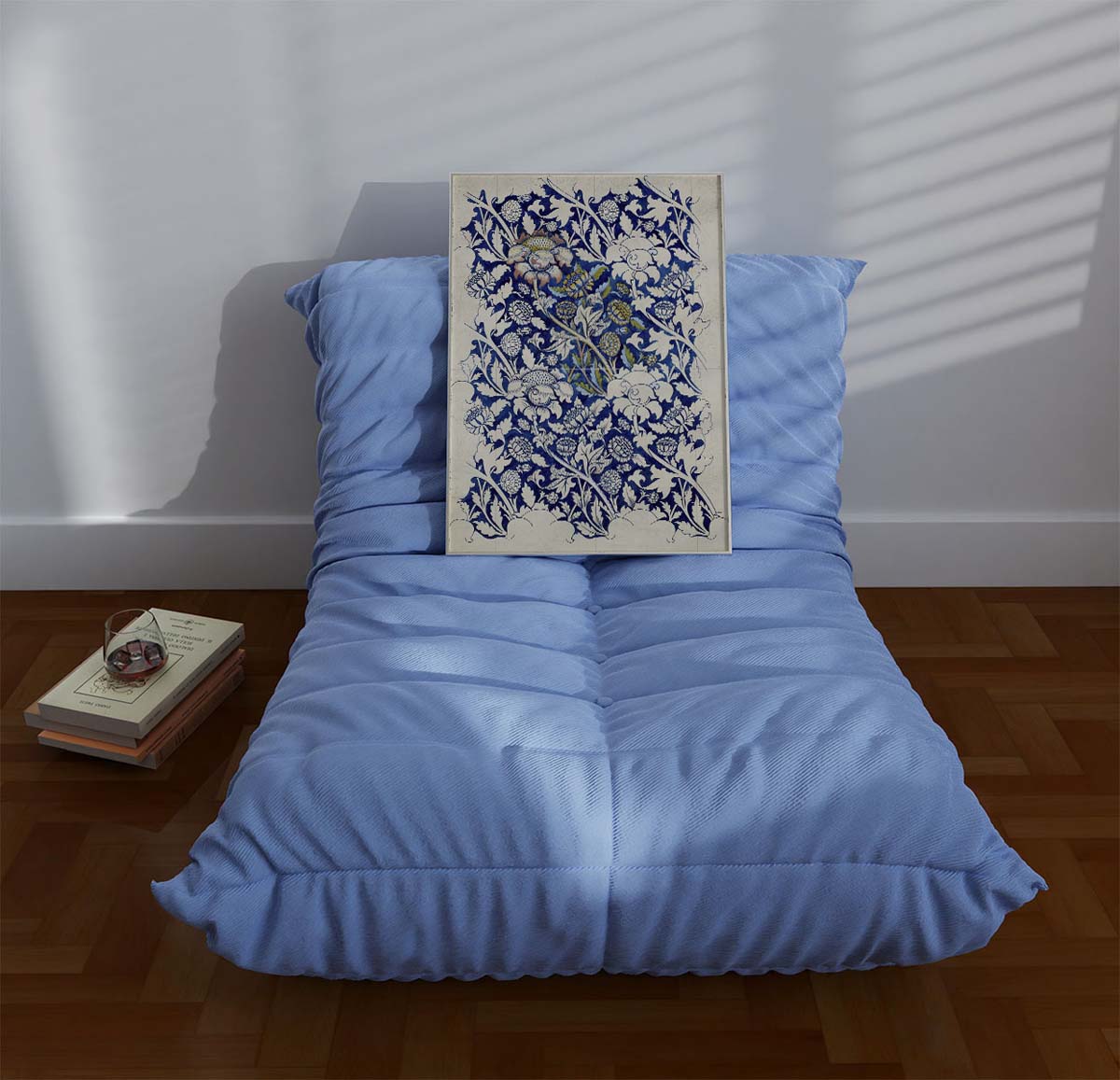 Vintage Floral Wall print