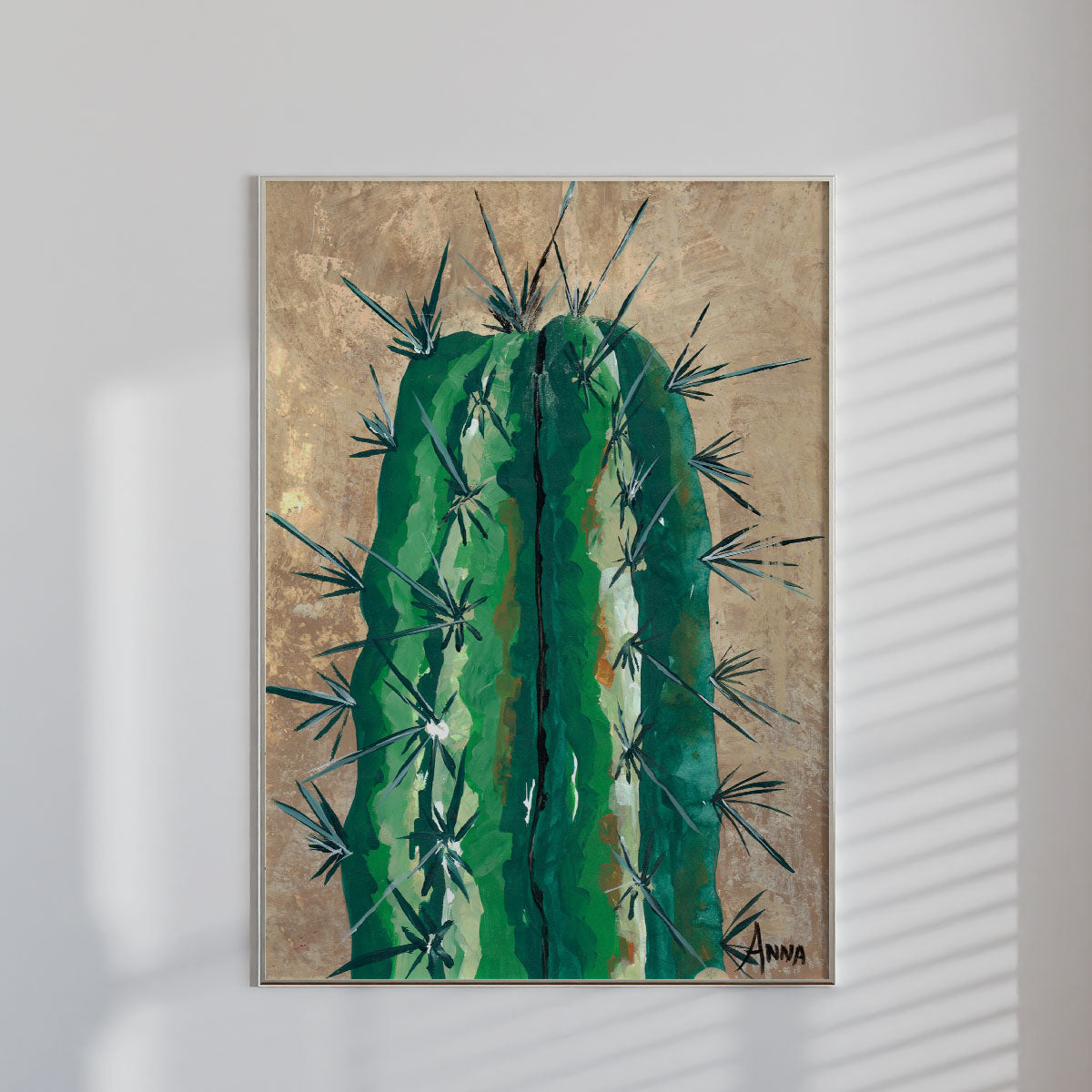 Golden Barrel Wall print