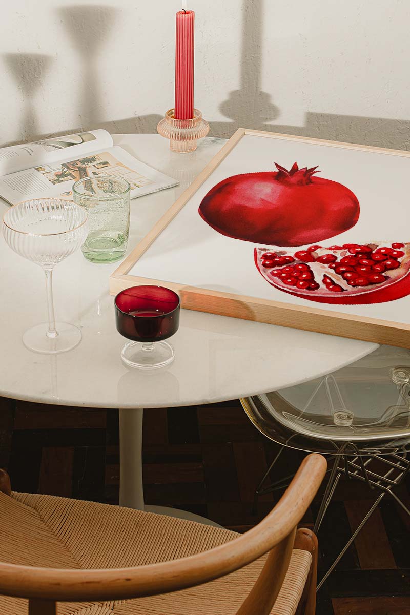 Pomegranate Wall print