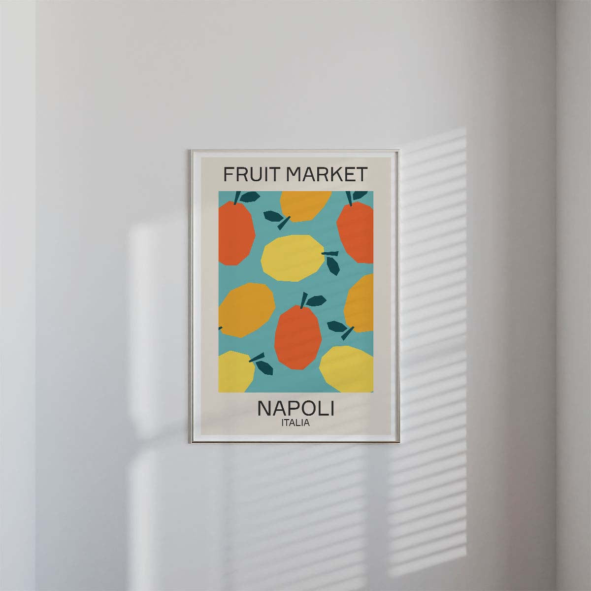 Fruit Market poster Wall print