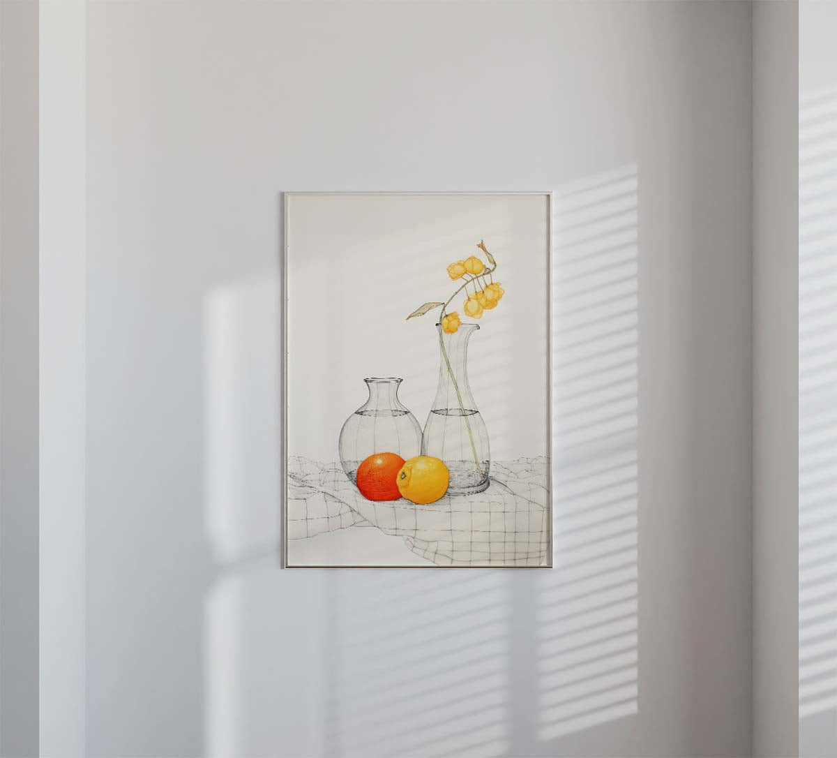 Minimal Vase Wall print