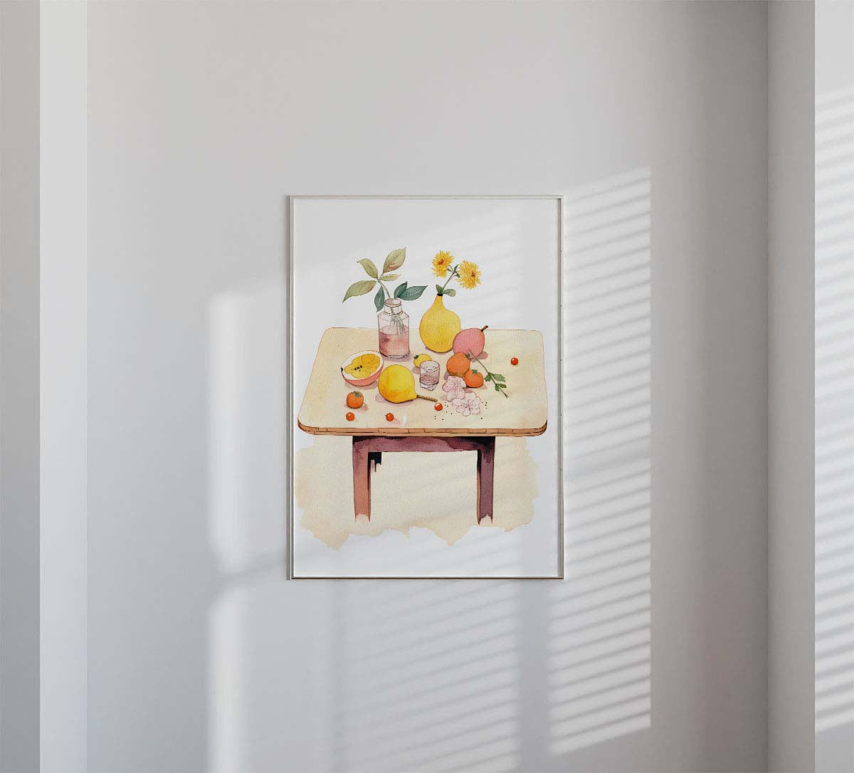 Fruit Table Wall print