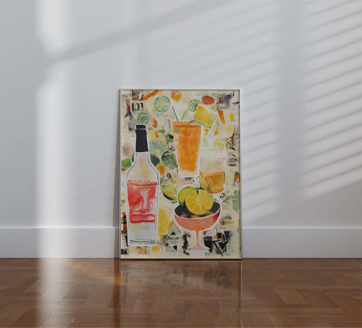 Cocktails Wall print