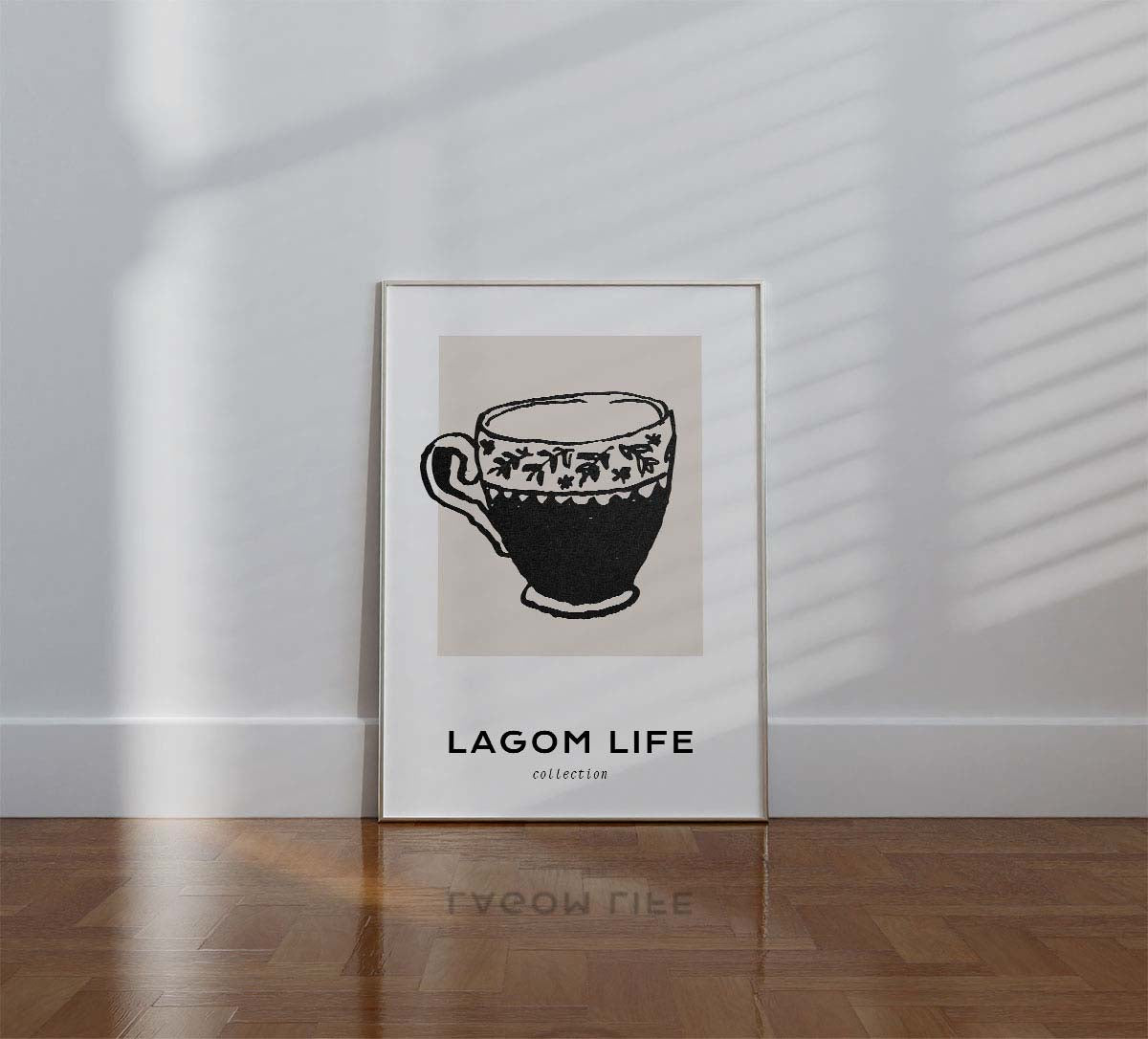 Minimal Cup 2 Wall print