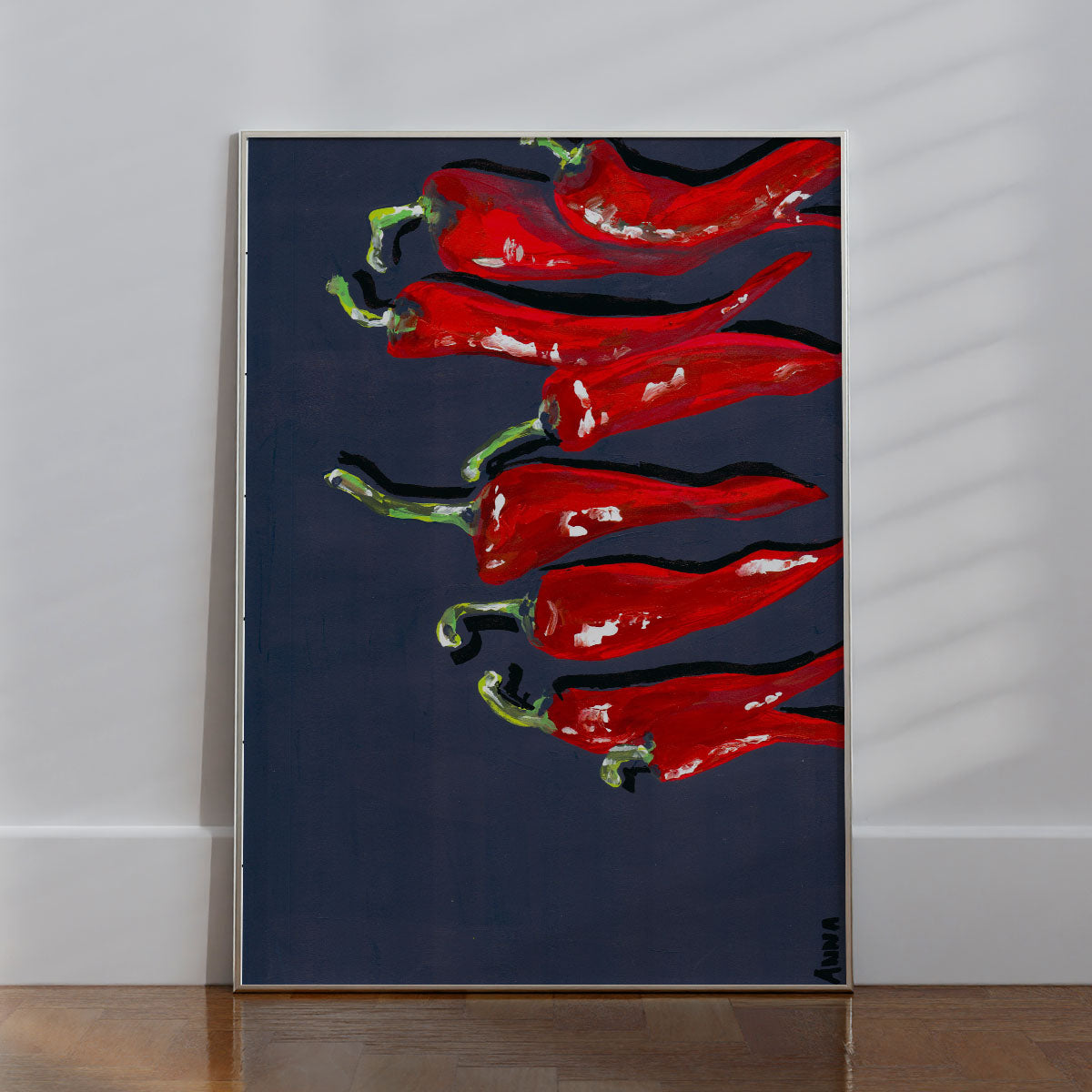 Chillies Wall print