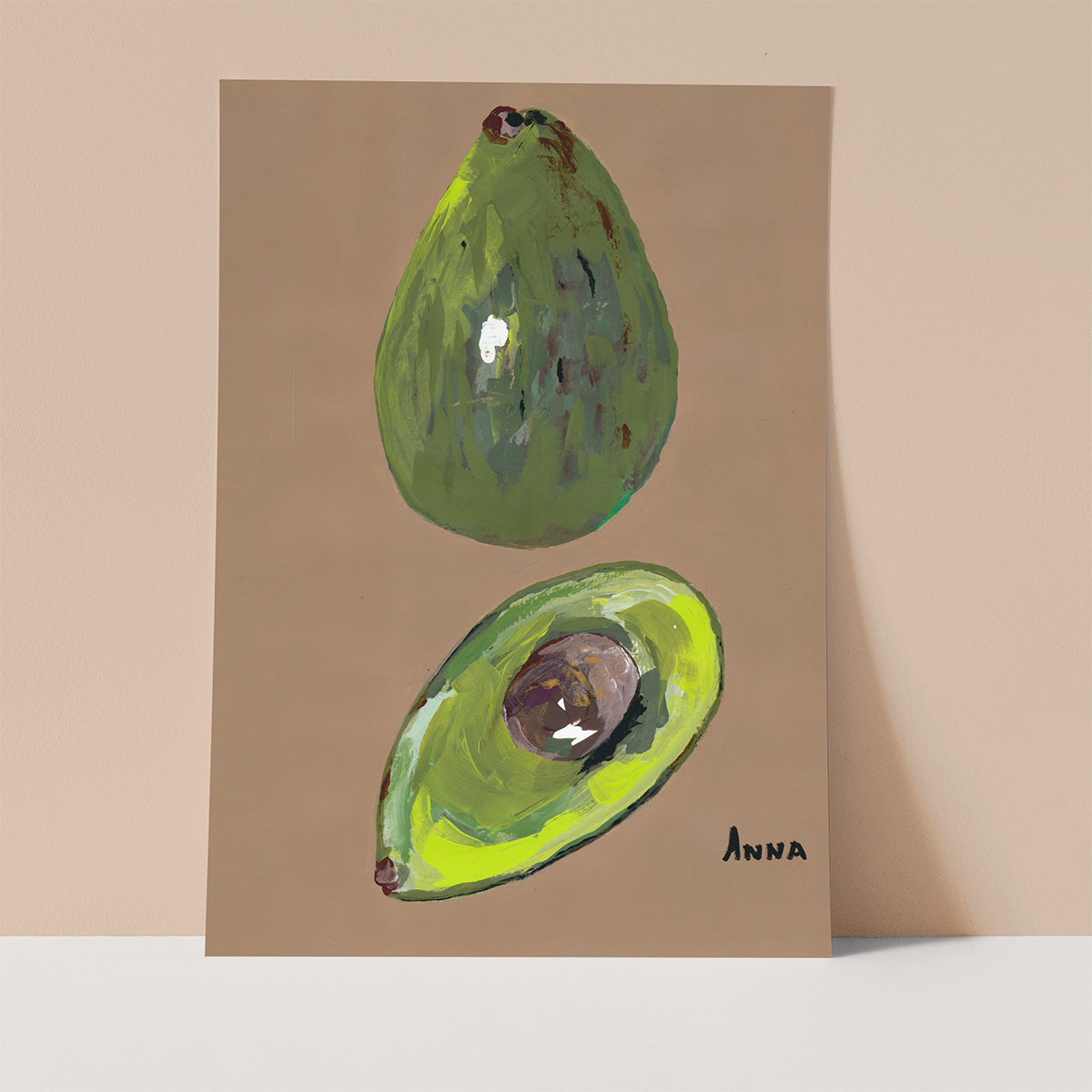 Holy guacamole Wall print