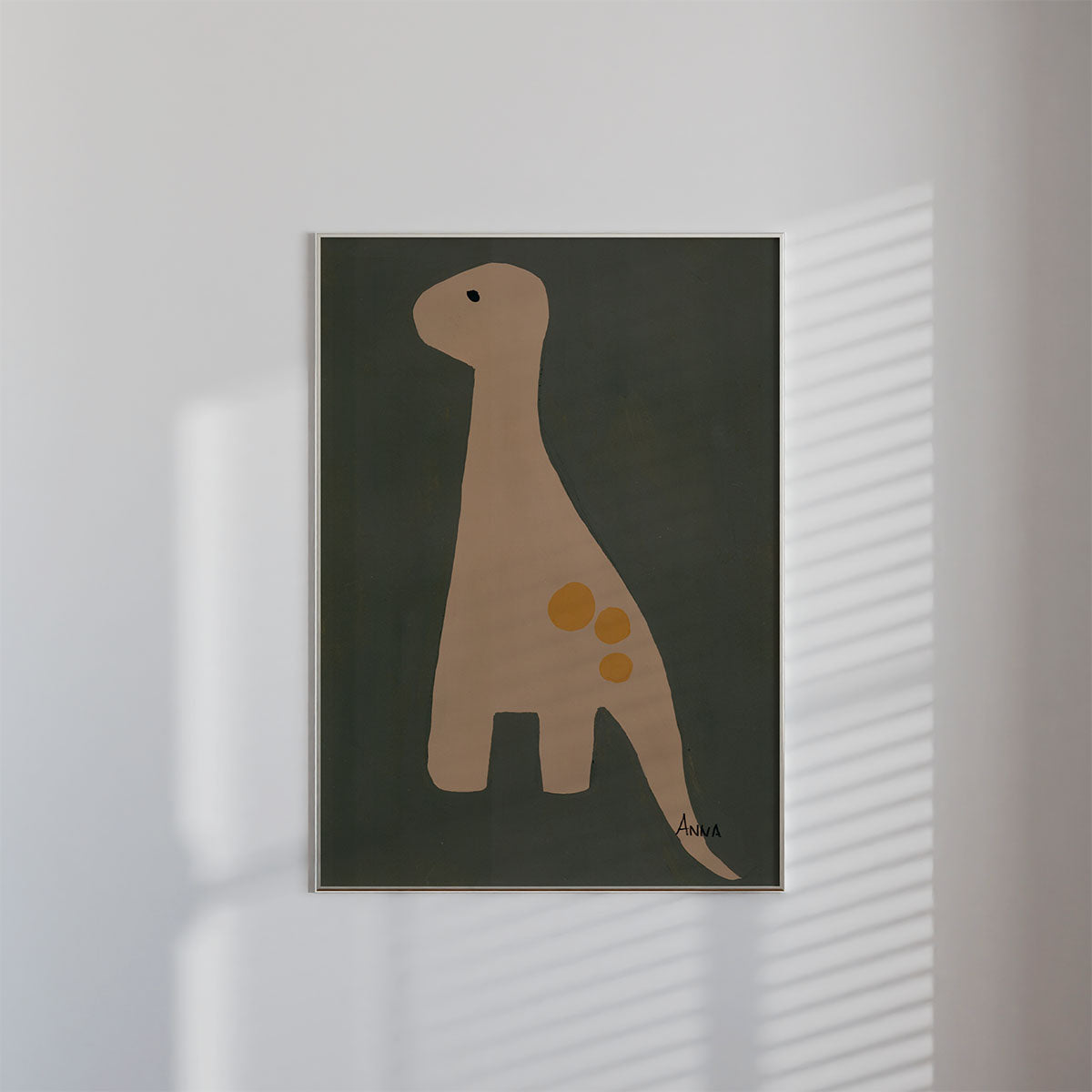 Dot Dino Wall print