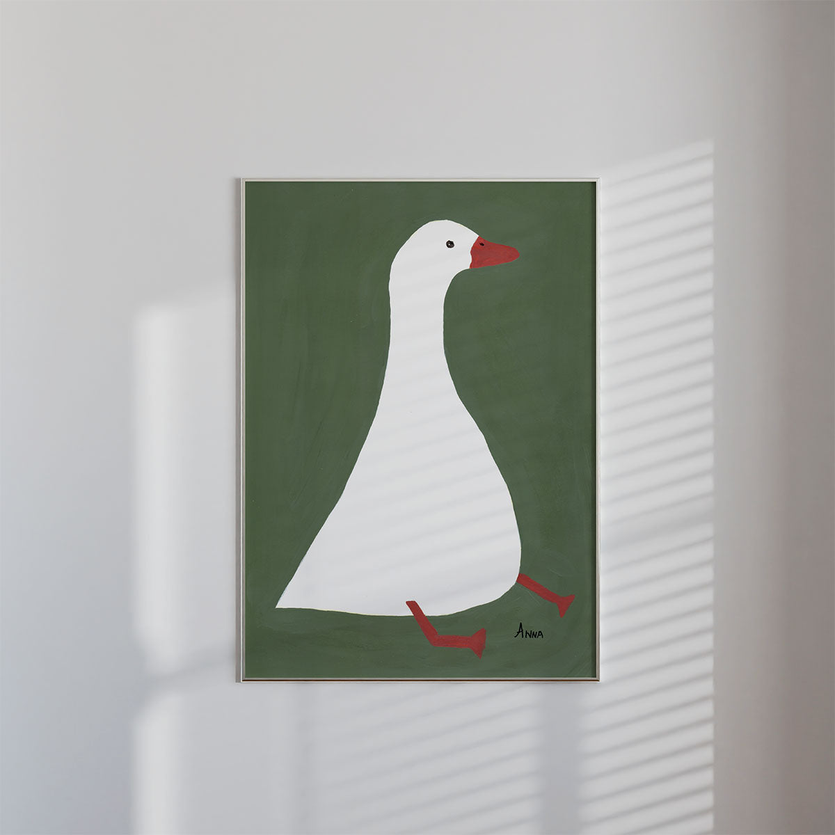 Sitting Duck Wall print
