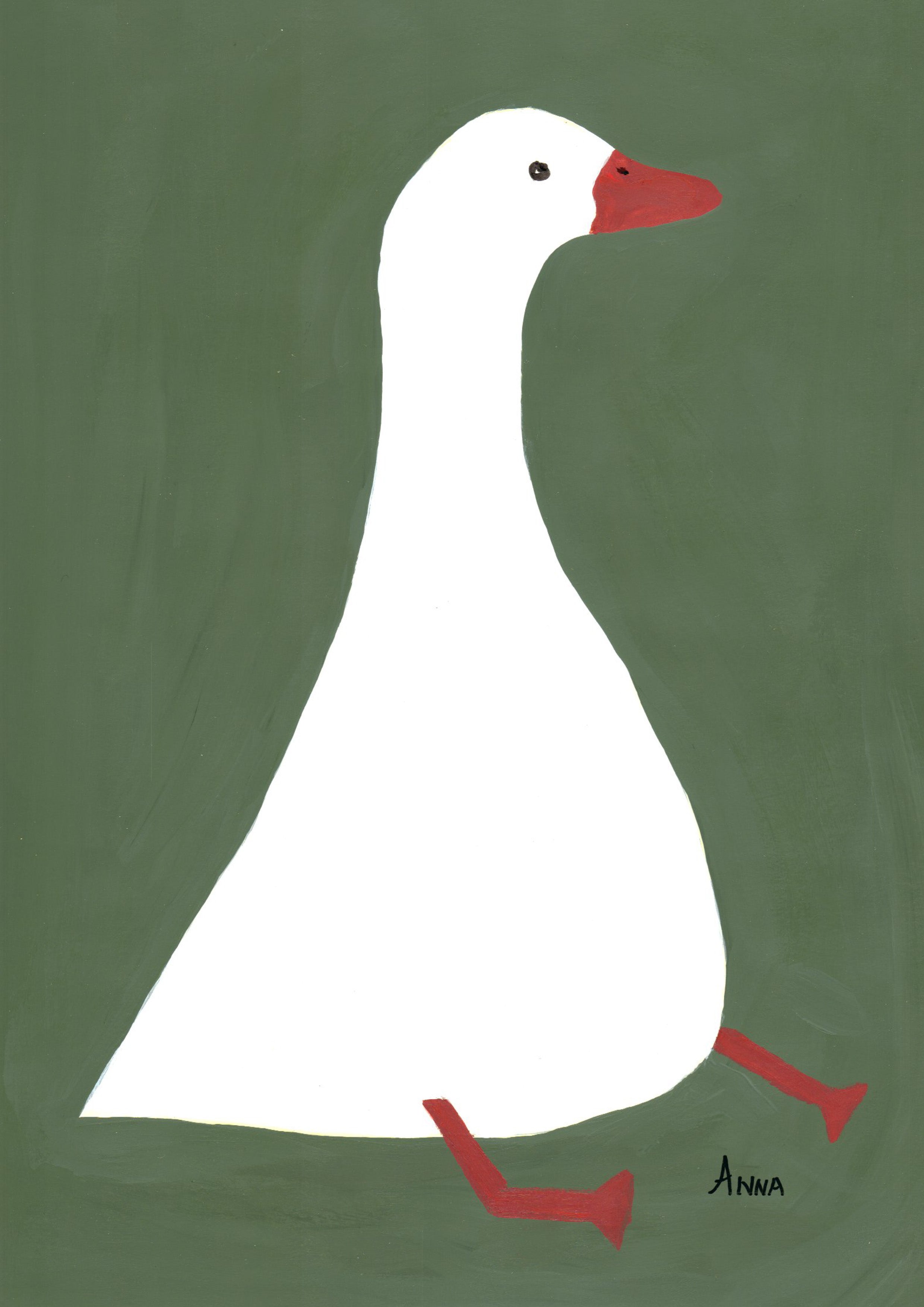 Sitting Duck Wall print