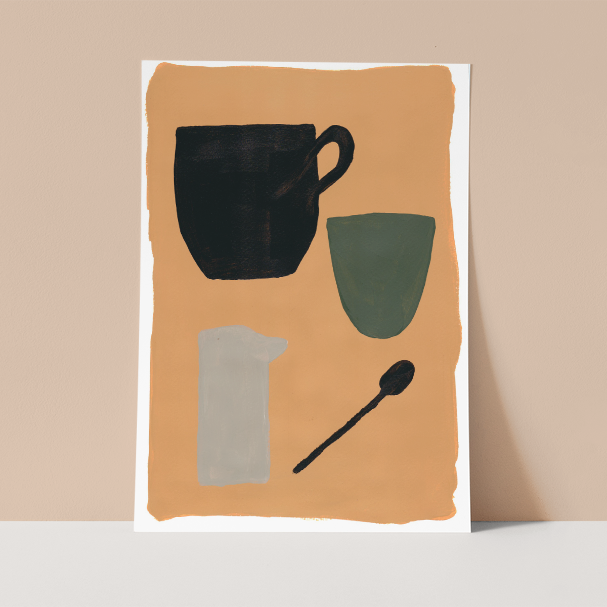 Coffee Vessels Wall print