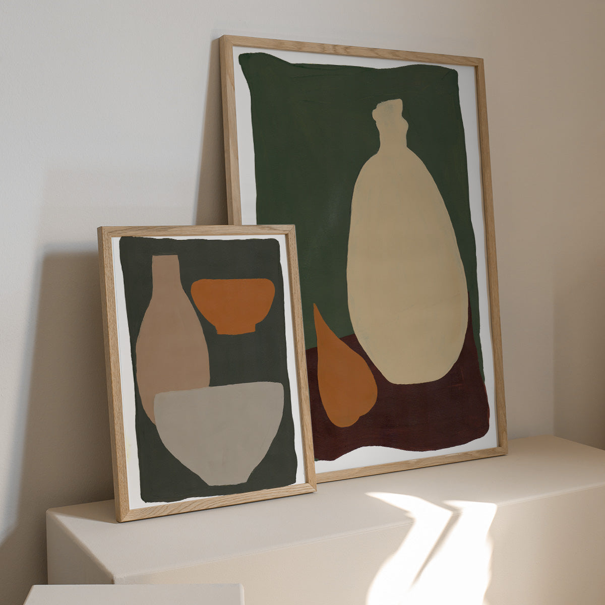 Nude Bottle Wall print