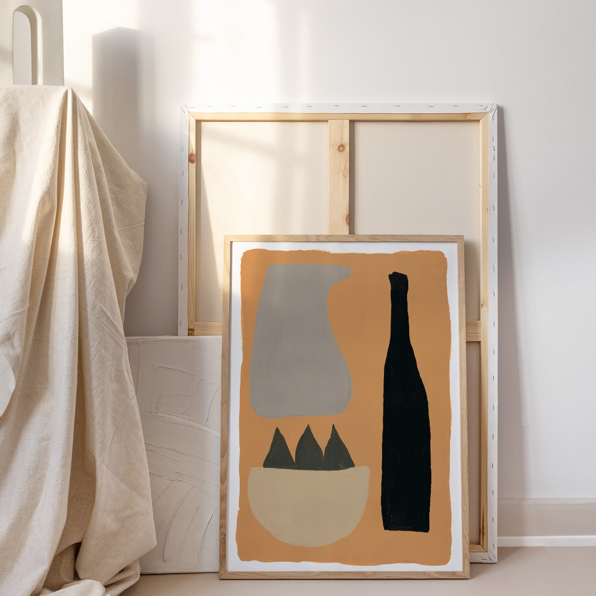 Separate Vessels Wall print