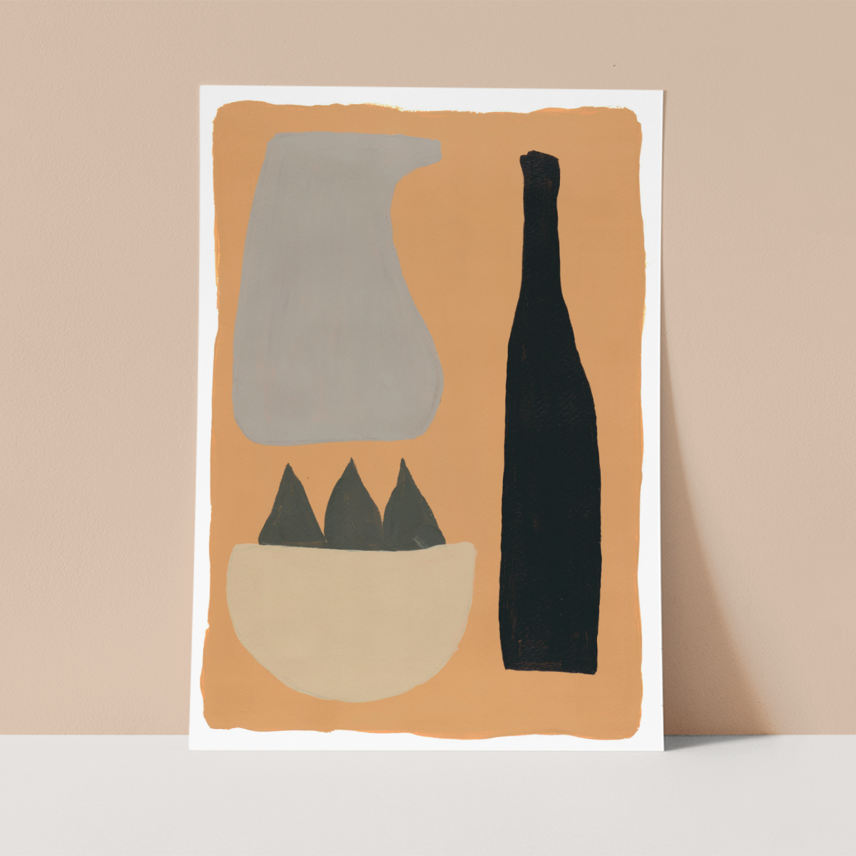 Separate Vessels Wall print