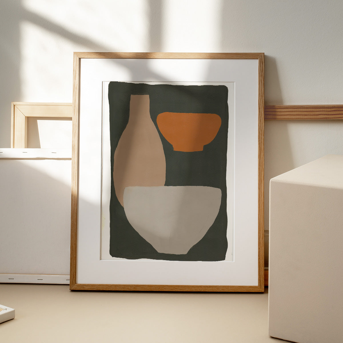 Nude Vessels Wall print