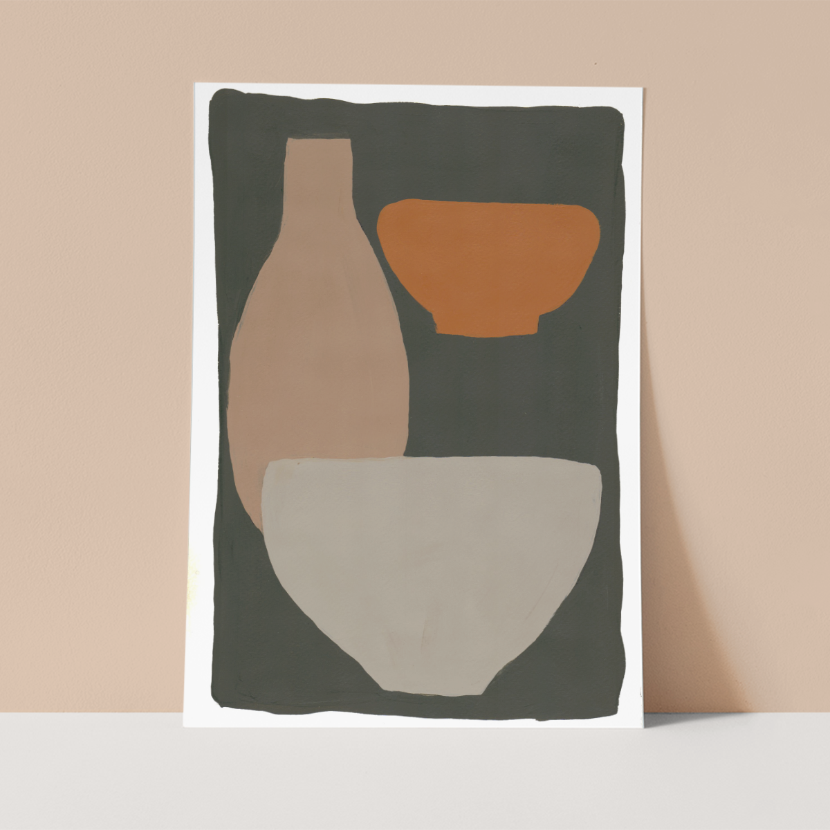 Nude Vessels Wall print