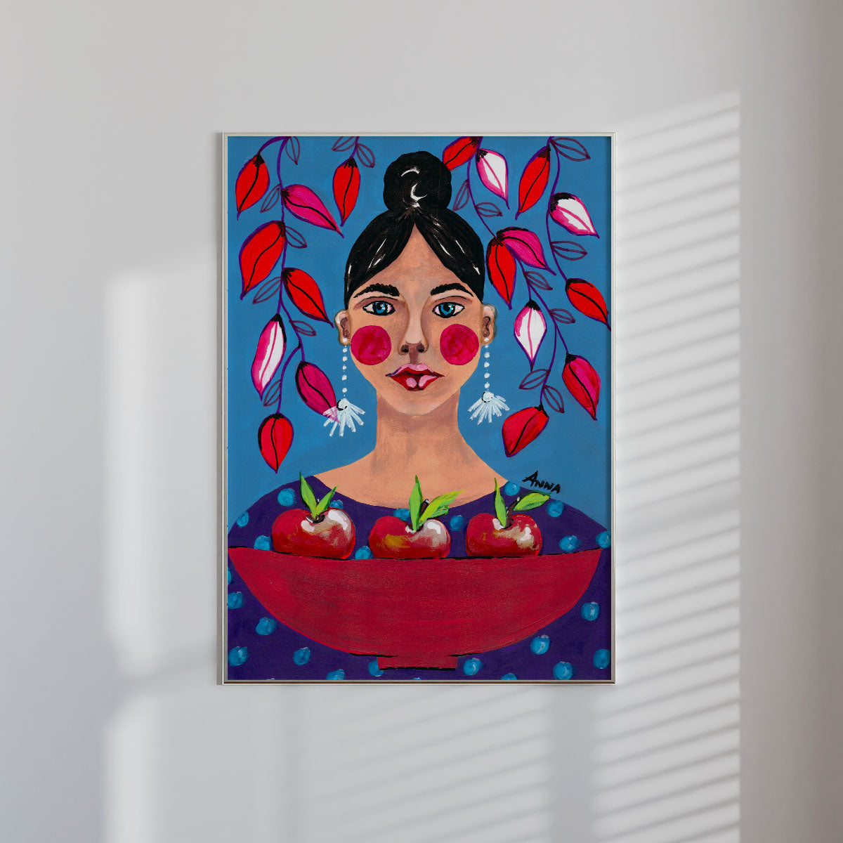 Crispy Apples Wall print