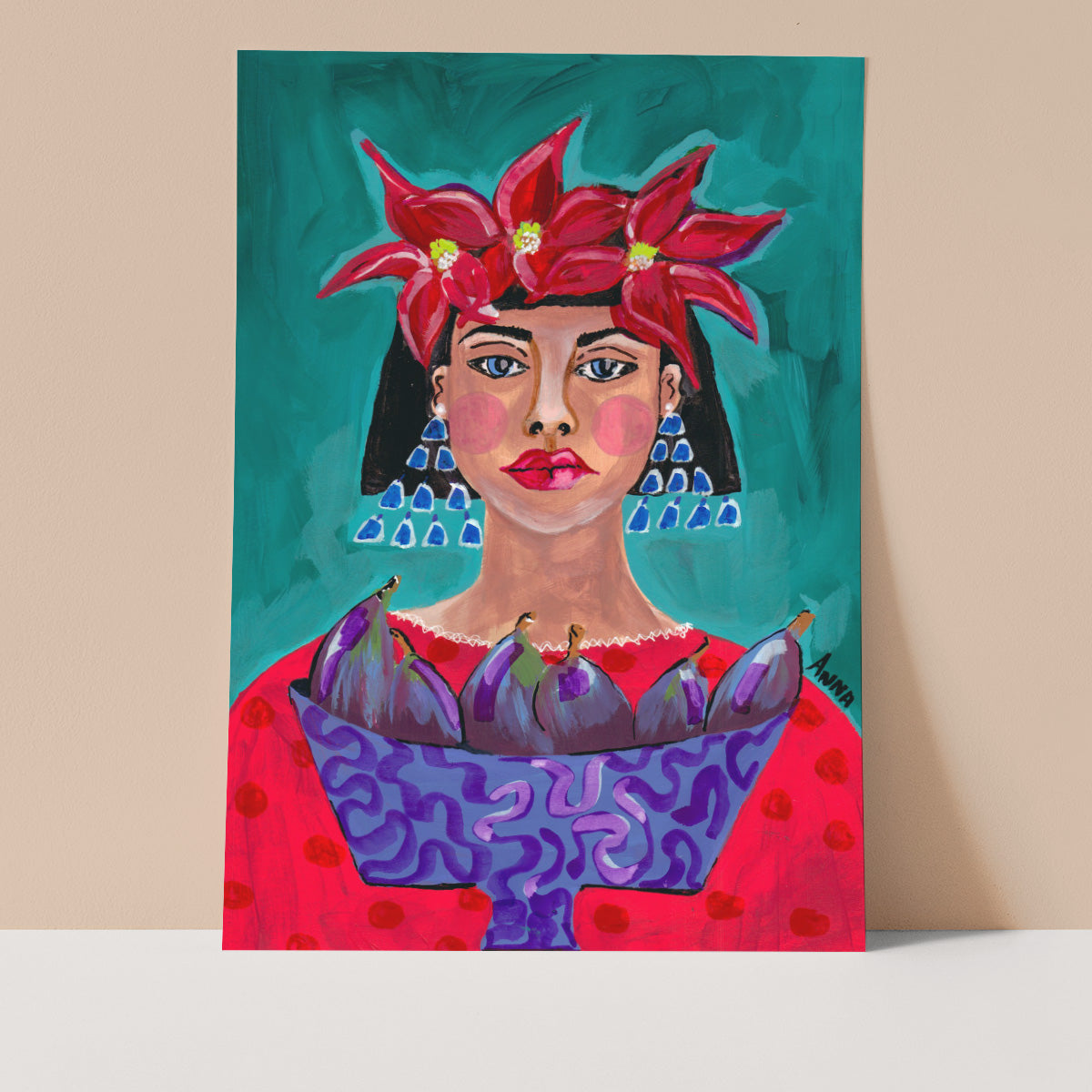 Florals & Figs Wall print