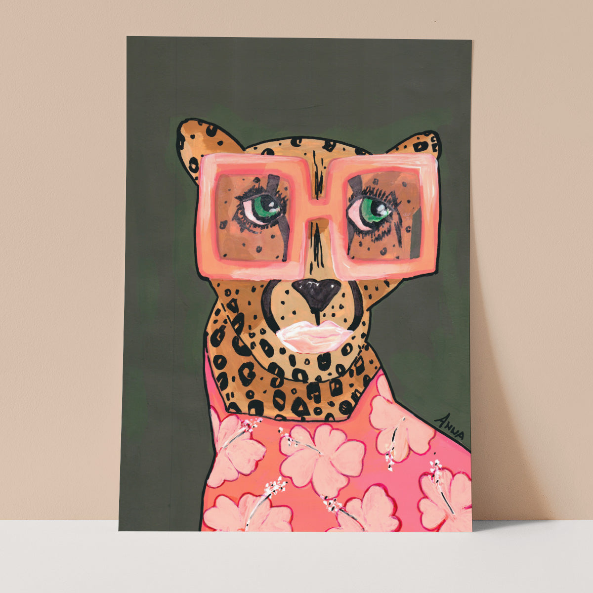 Tropical Spots Wall print