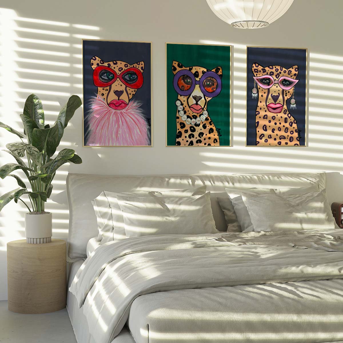 Fashion Diva Spots Wall print