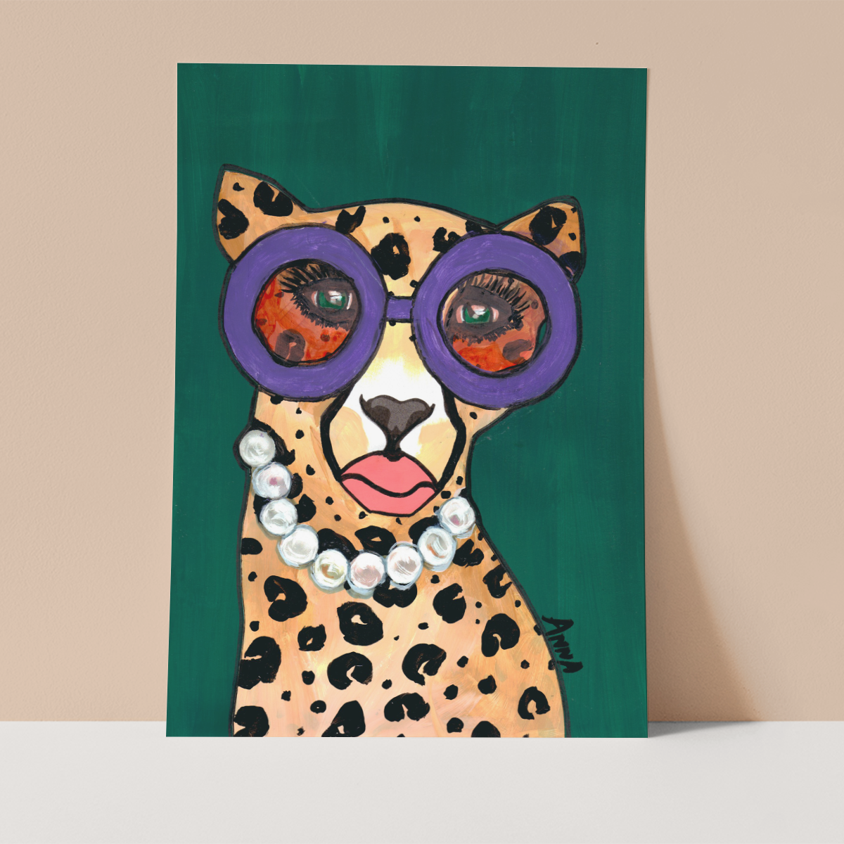 Classy Spots Wall print