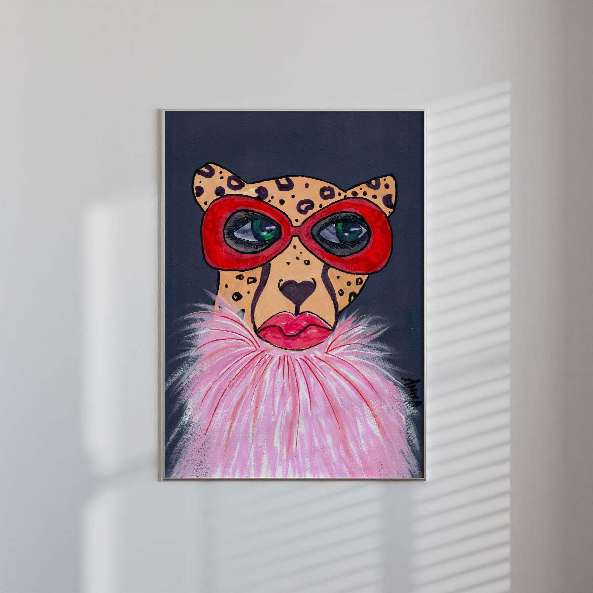 Fashion Diva Spots Wall print