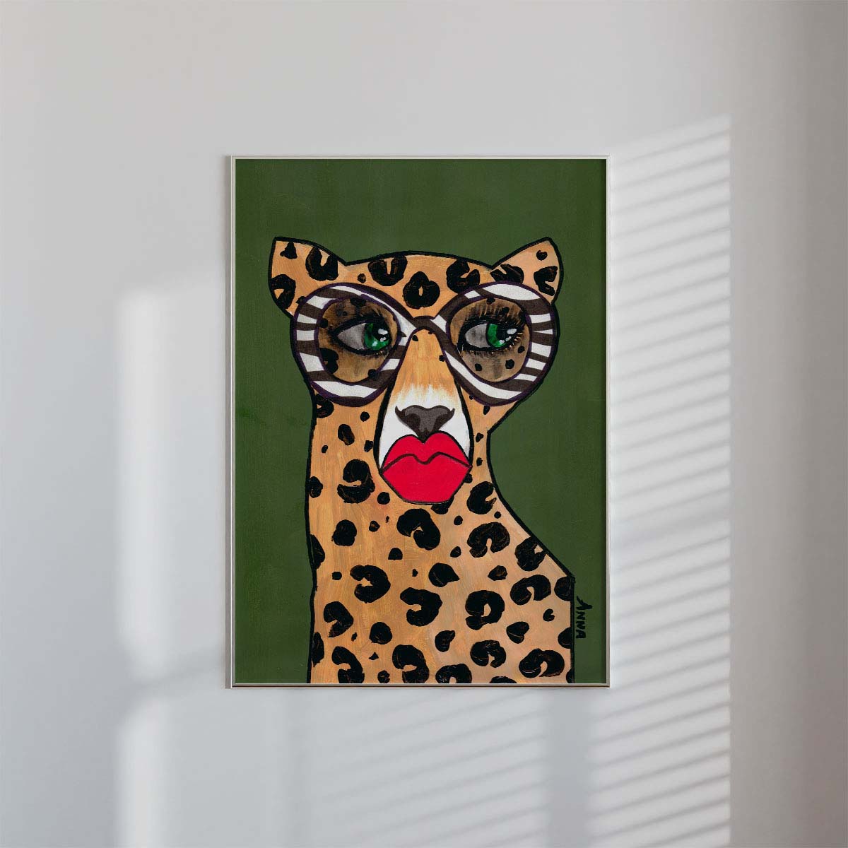Not Impressed Spots Wall print