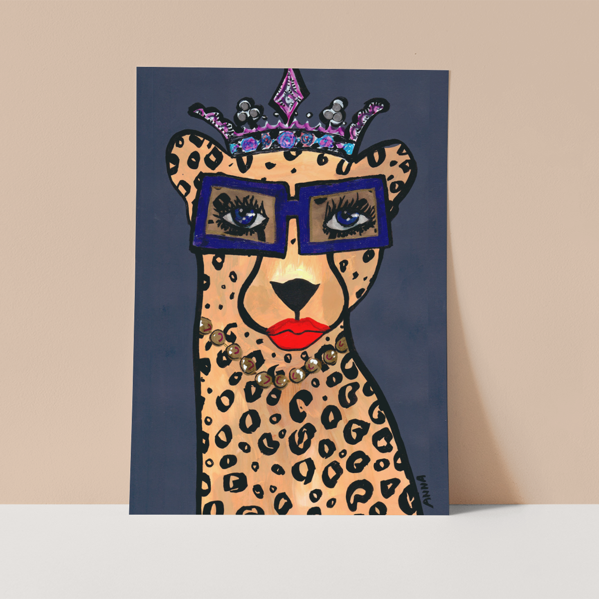 Queen Spots Wall print