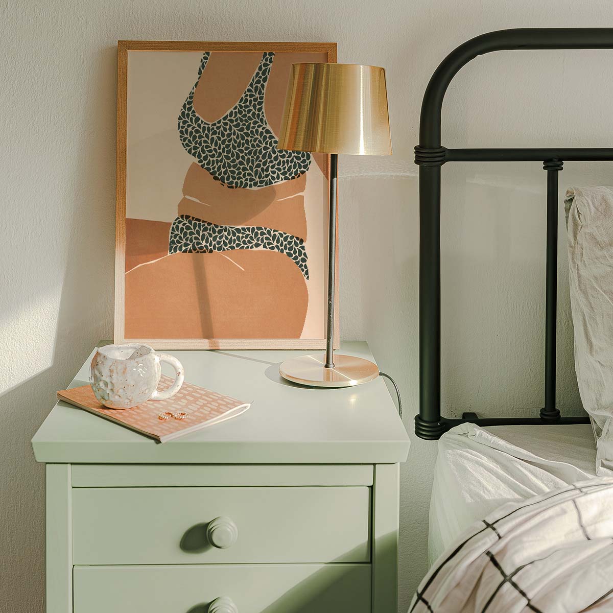 Summer Woman Wall print