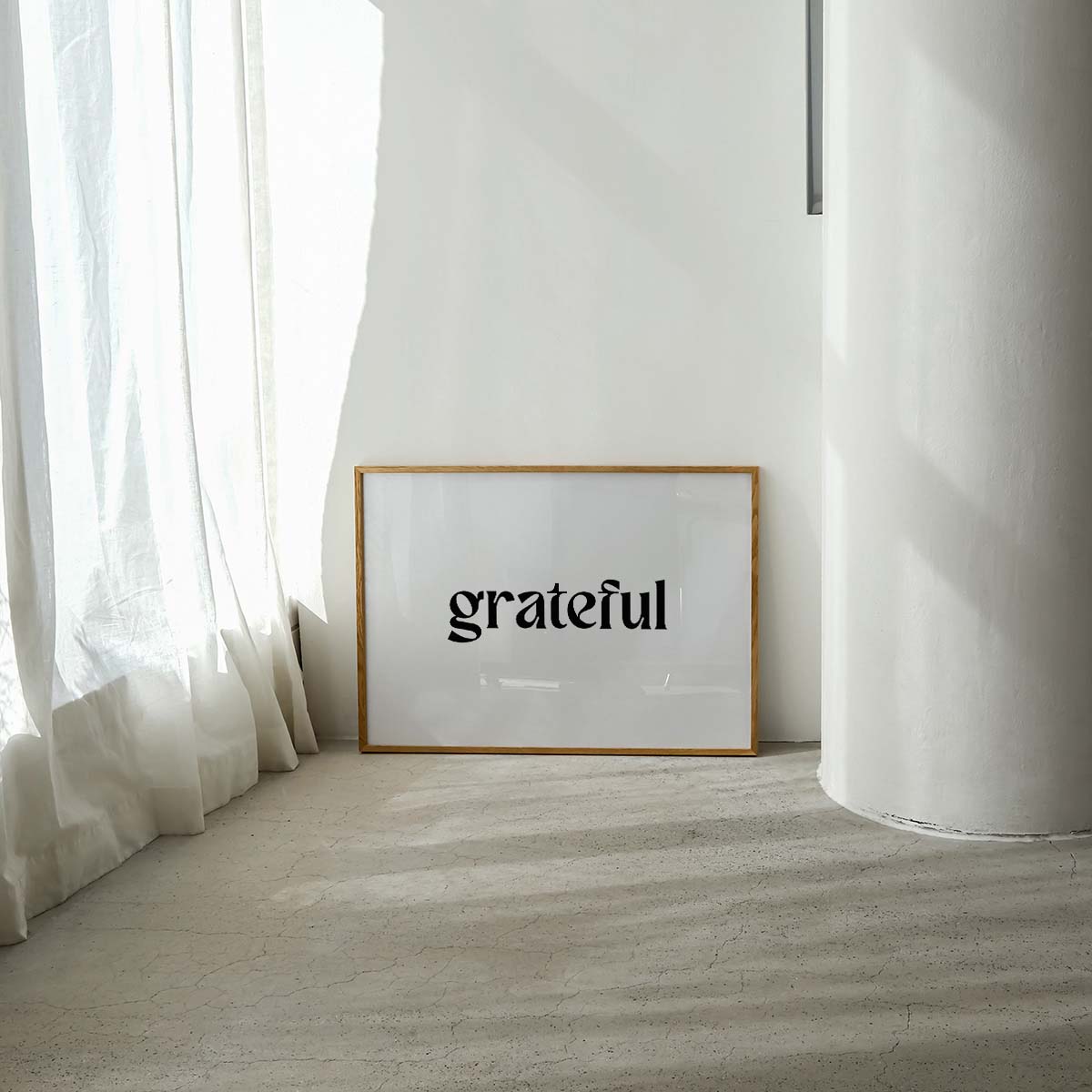 Grateful Wall print