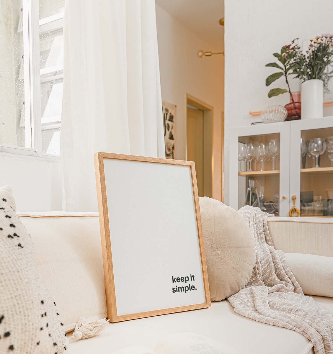 Keep it Simple Wall print