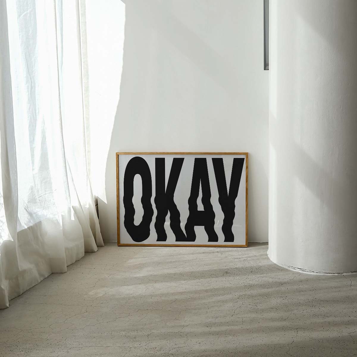 Okay Wall print