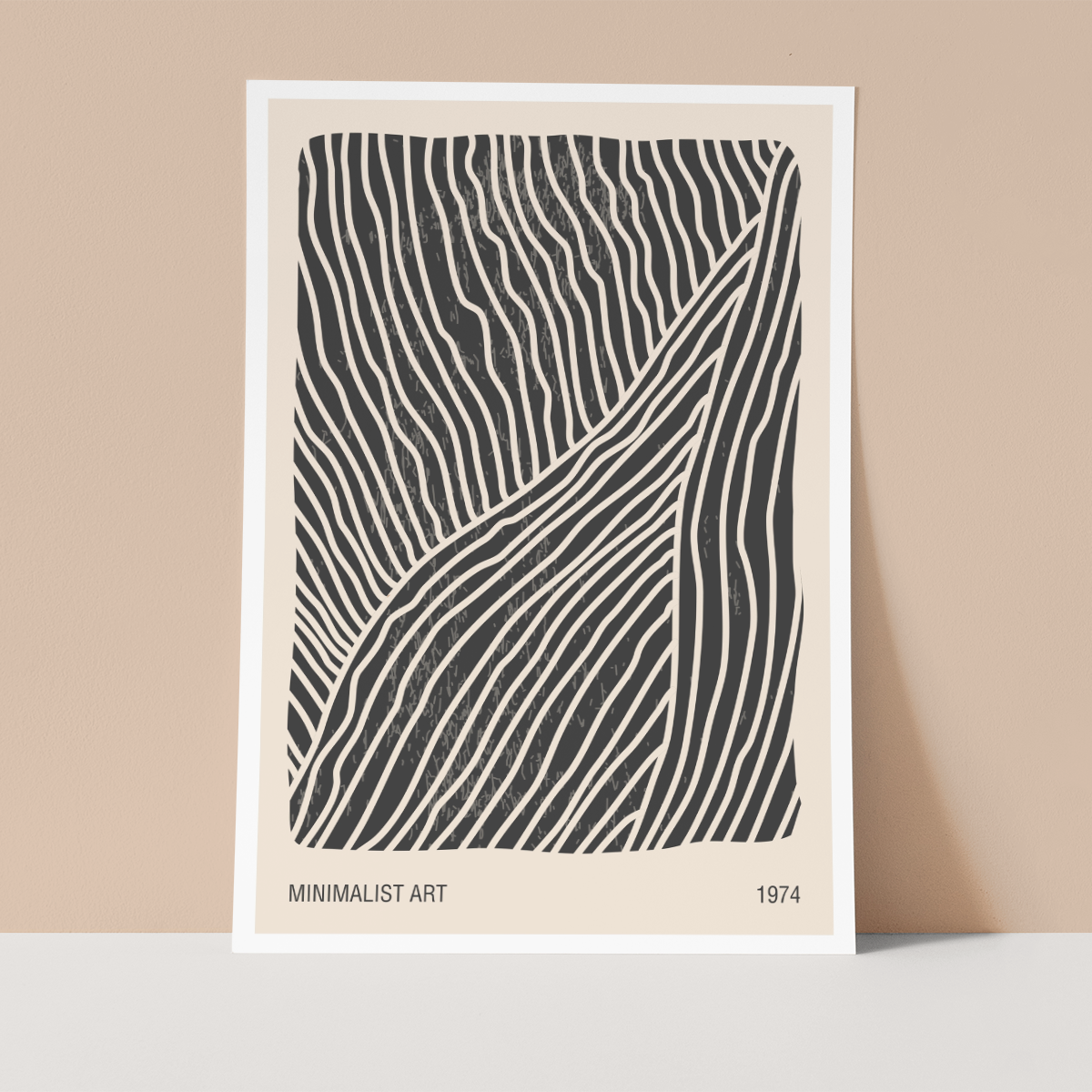 Minimal Abstract 2 Wall print