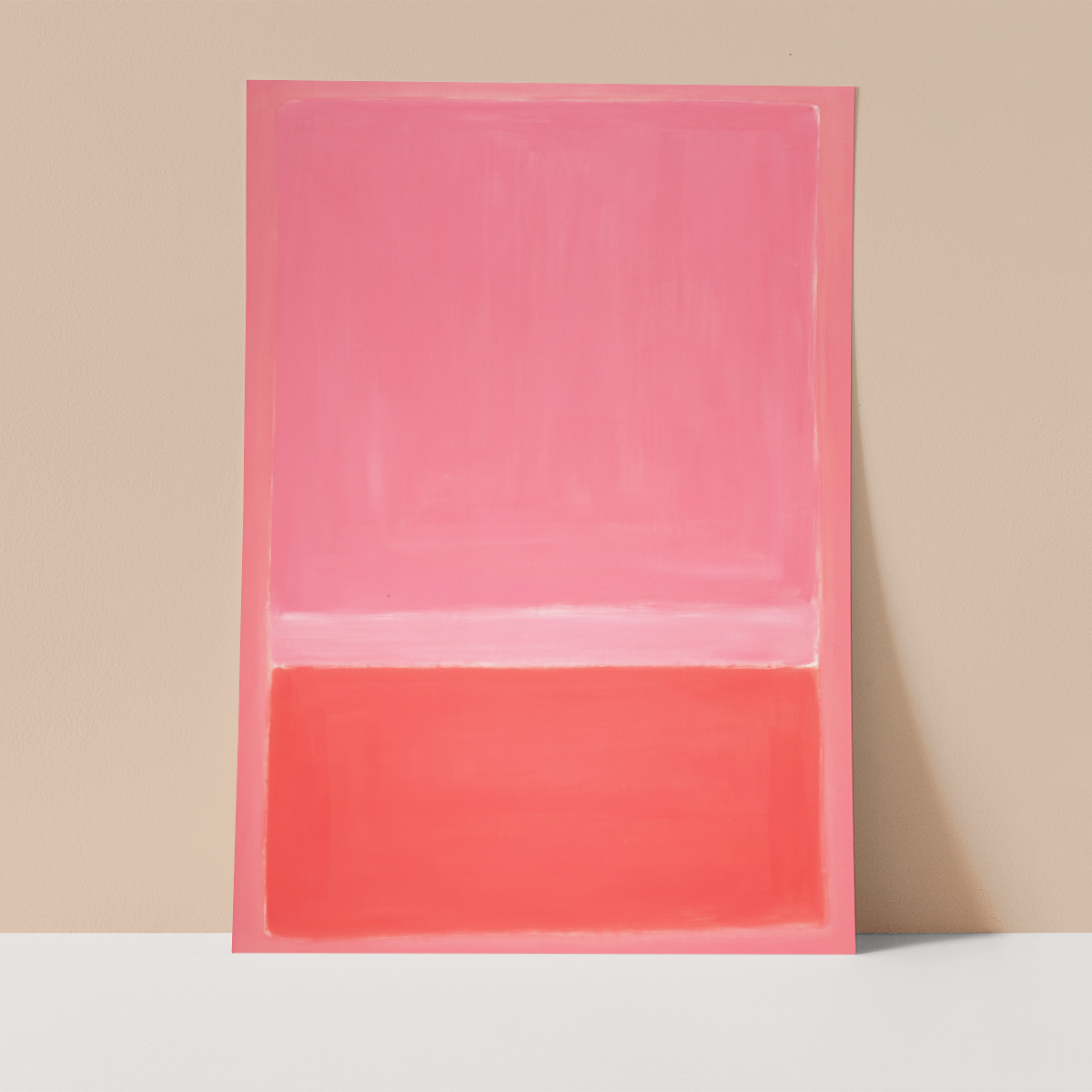 Shades of Pink Wall print