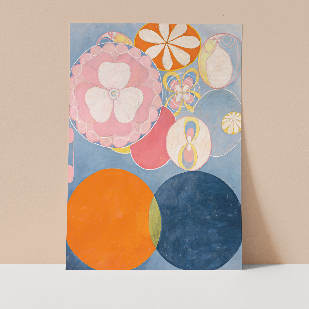 Childhood Hilma Klint Wall print