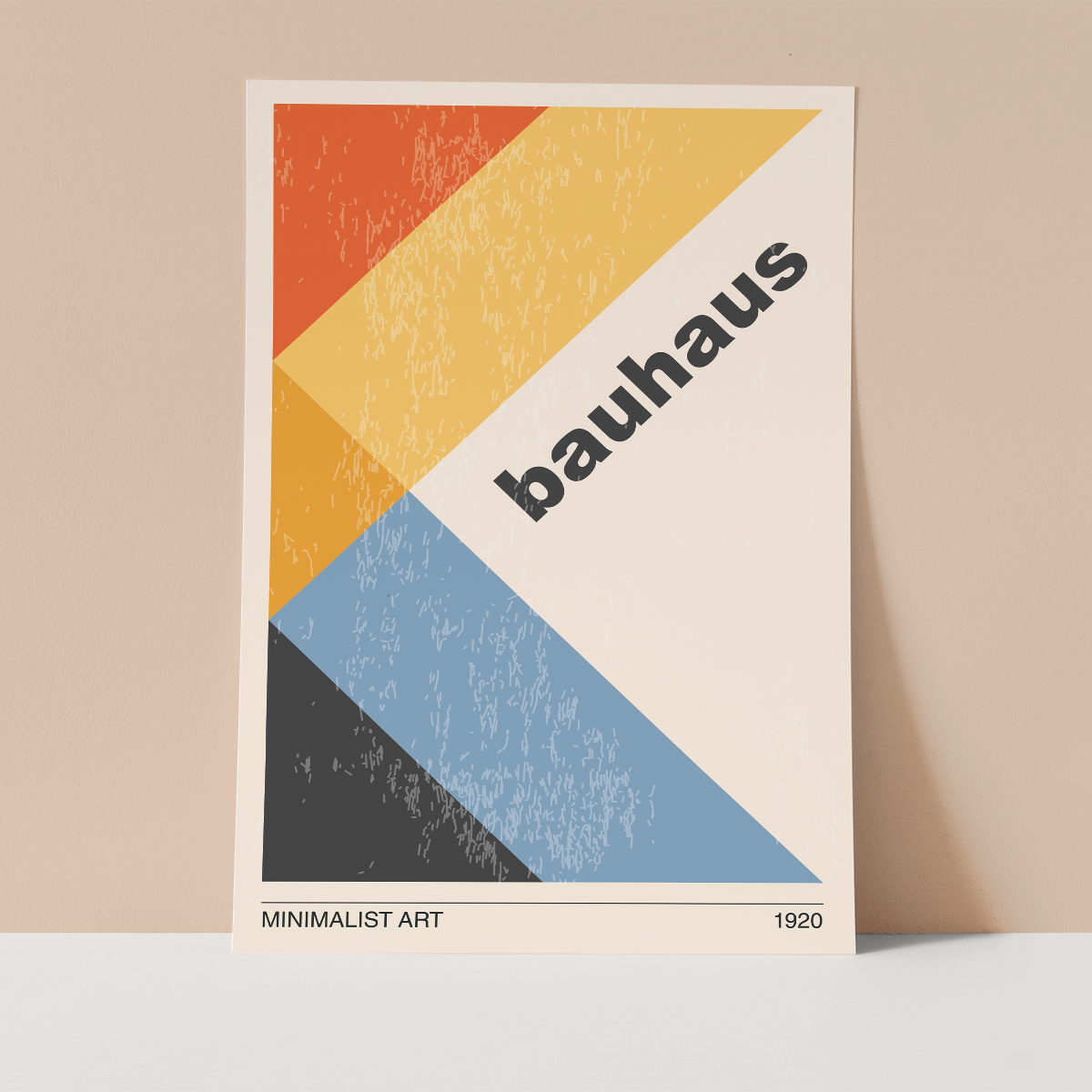 Bauhaus Geometric Wall print