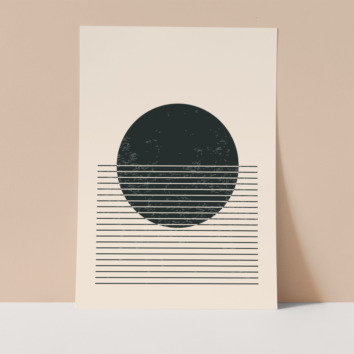 Minimal Geometric Wall print