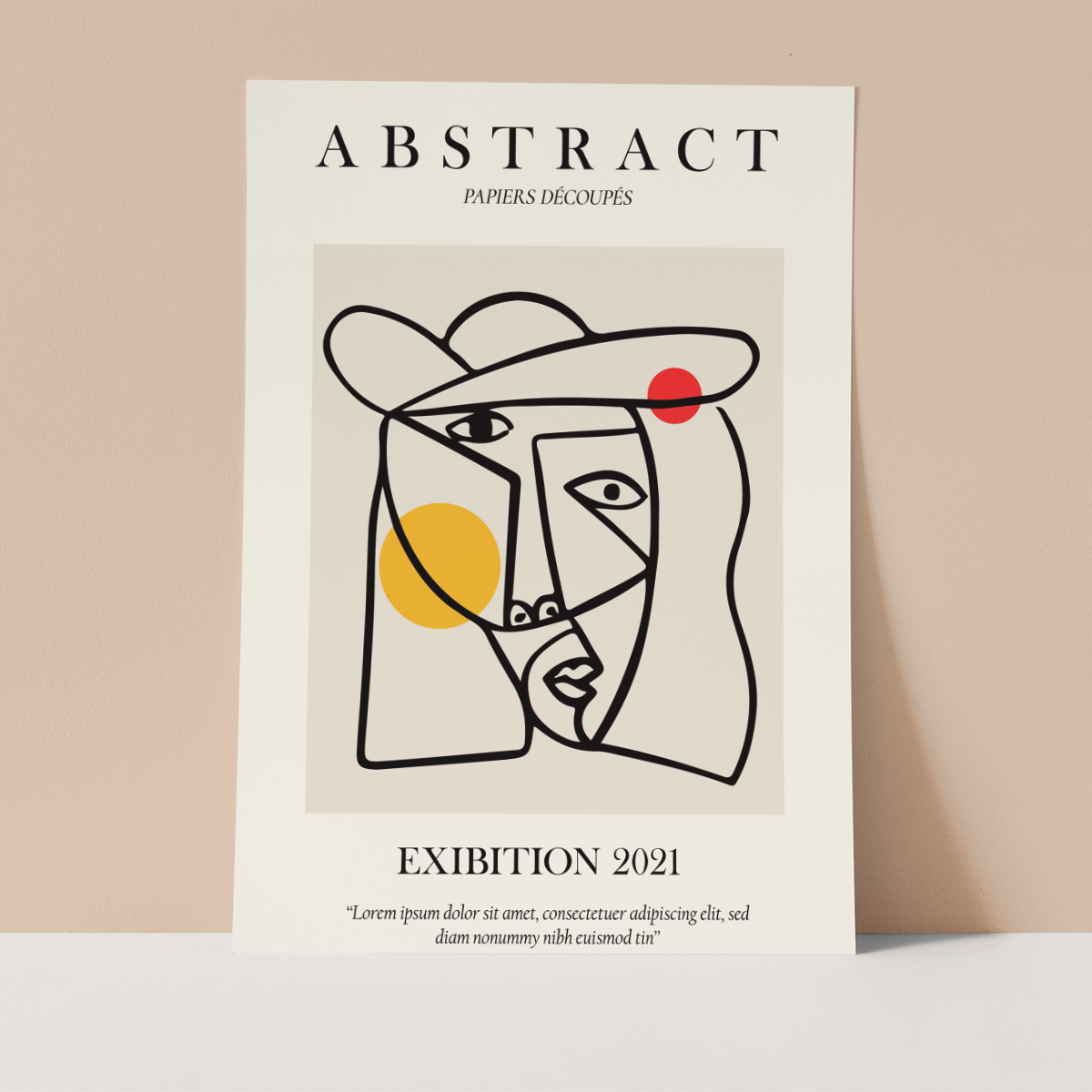 Abstract Boho Wall print