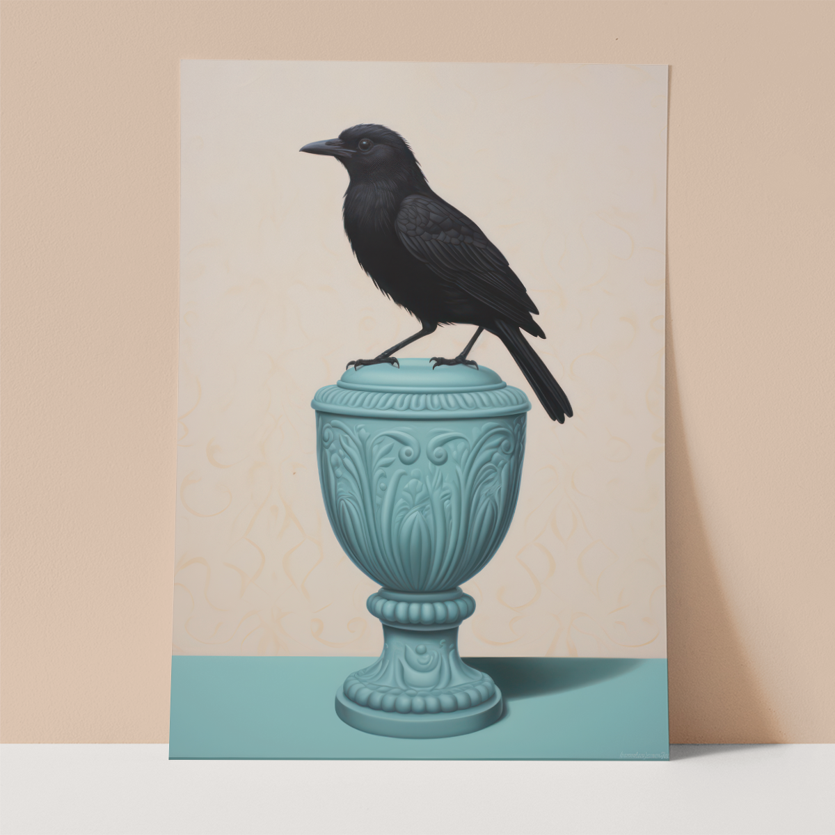 Black Crow Wall print