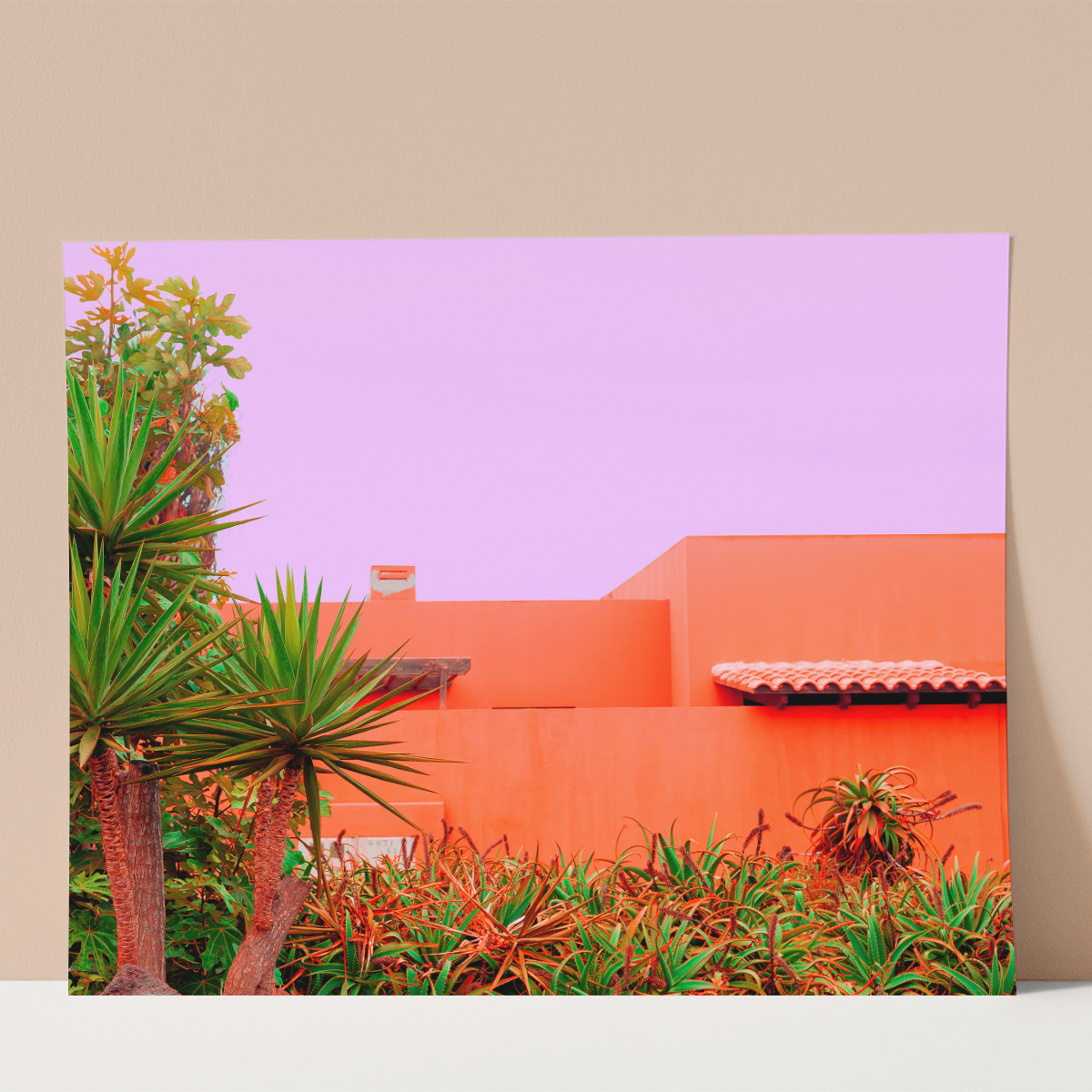 Tropical Palm Trees Wall print
