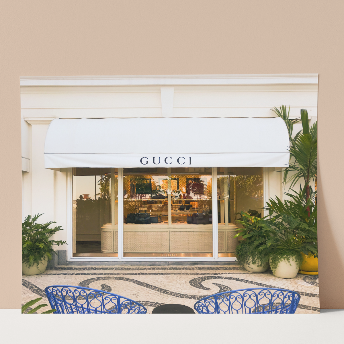Gucci Shop Wall print