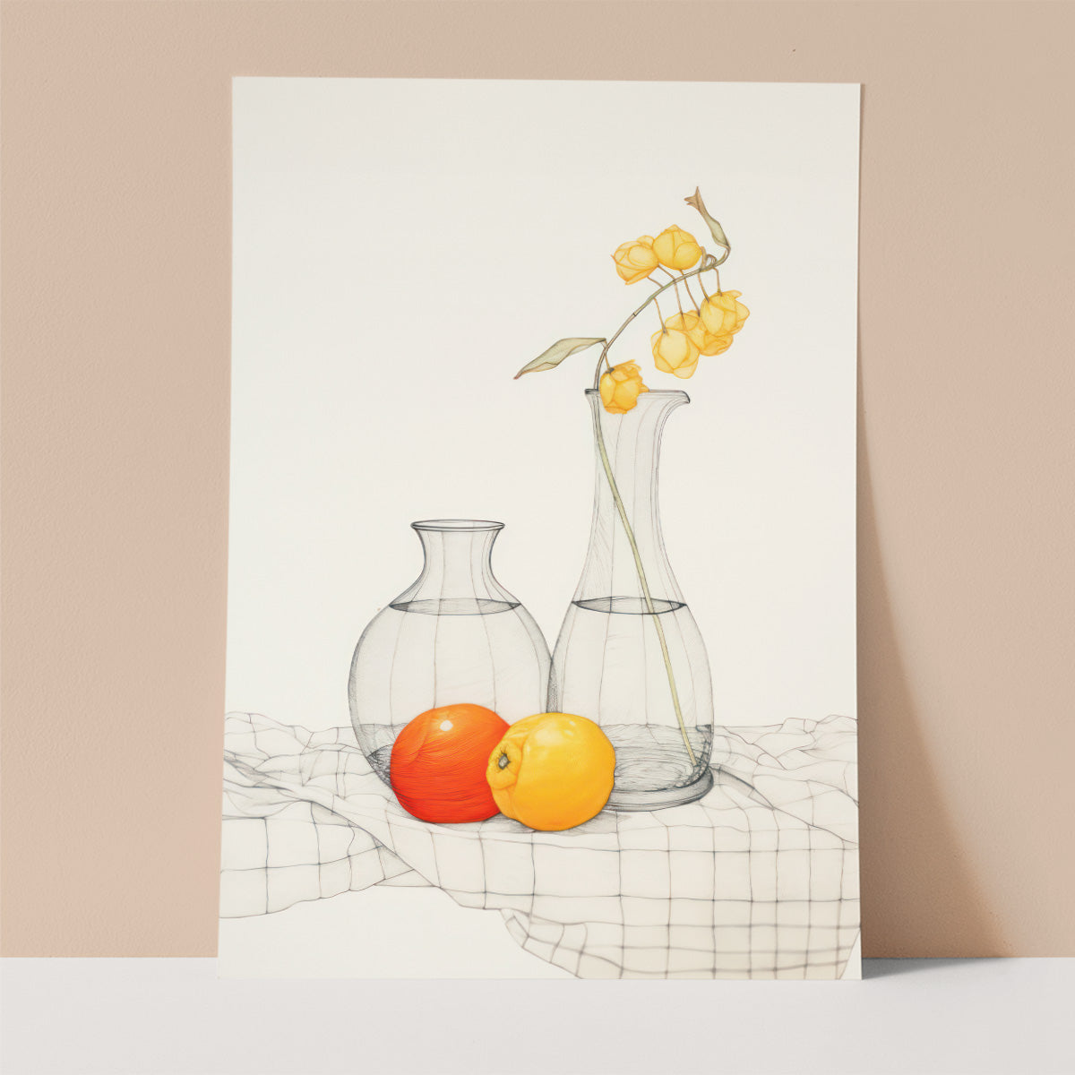 Minimal Vase Wall print